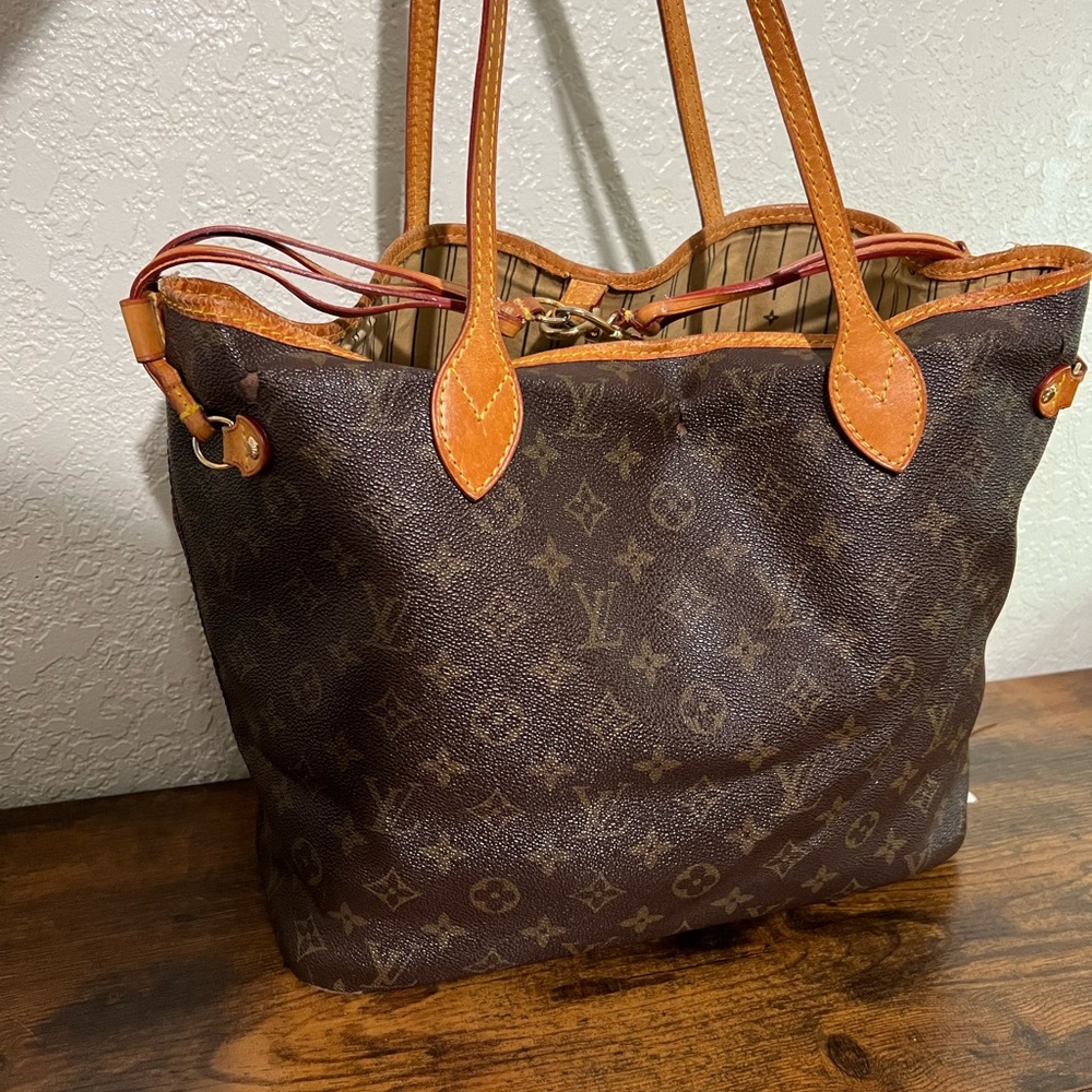 Louis Vuitton Brown Monogram Tote Bag
